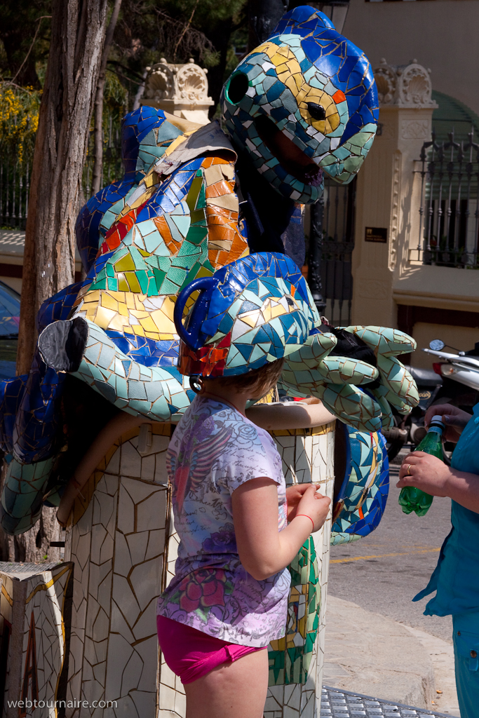 Barcelona - le Parc Güell 