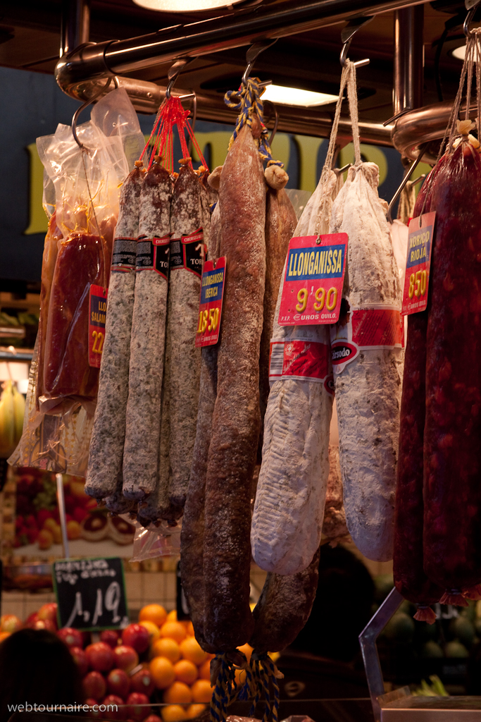 Barcelone - le marché St Joseph (la Boqueria)