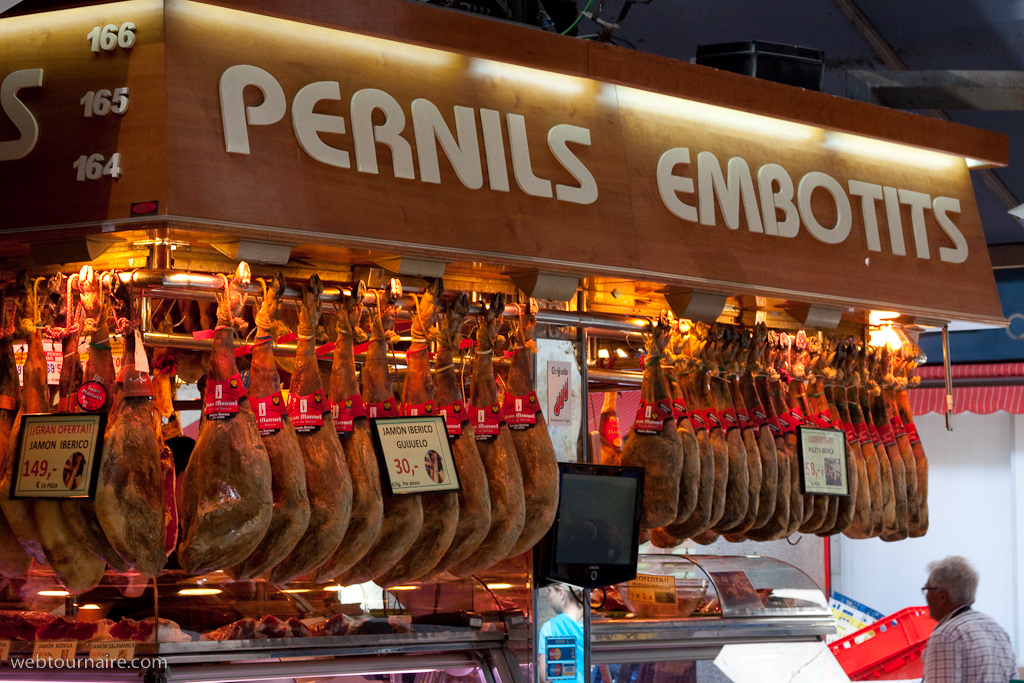 Barcelone - le marché St Joseph (la Boqueria)