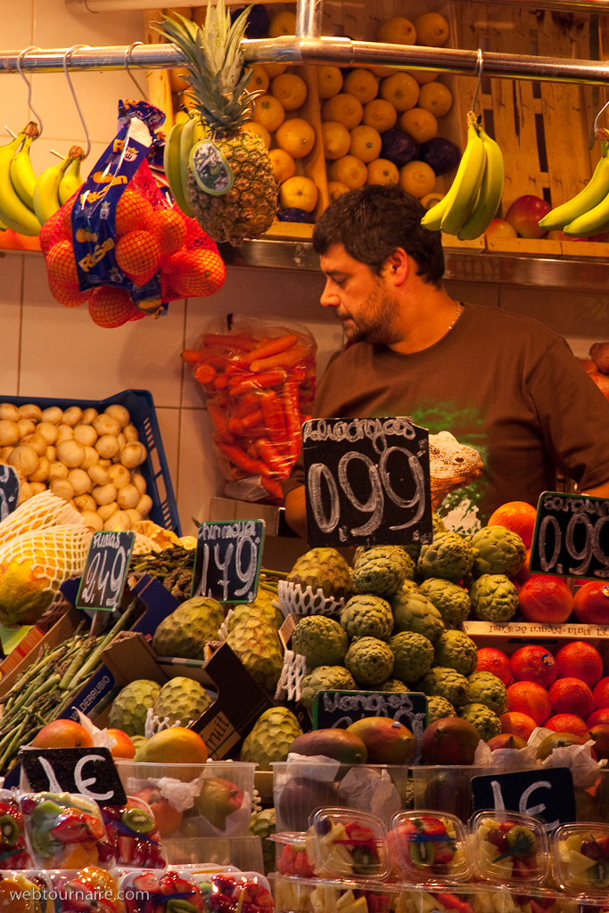 Barcelone - le marché St Joseph (la Boqueria)