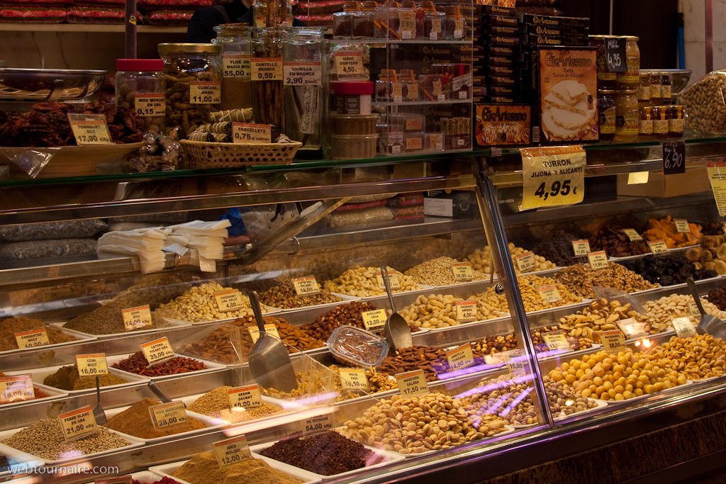 Barcelone - le marché St Joseph (la Boqueria)