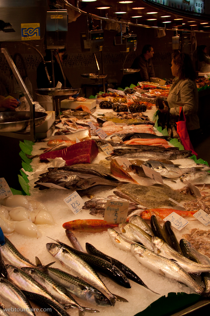 Barcelone - le marché St Joseph (la Boqueria)