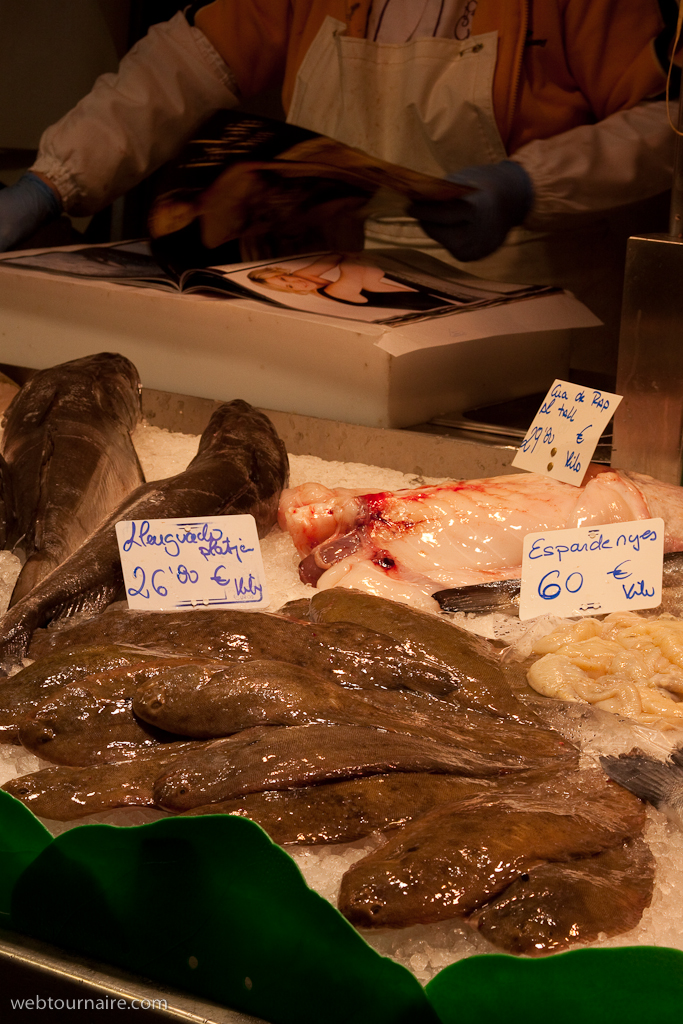 Barcelone - le marché St Joseph (la Boqueria)