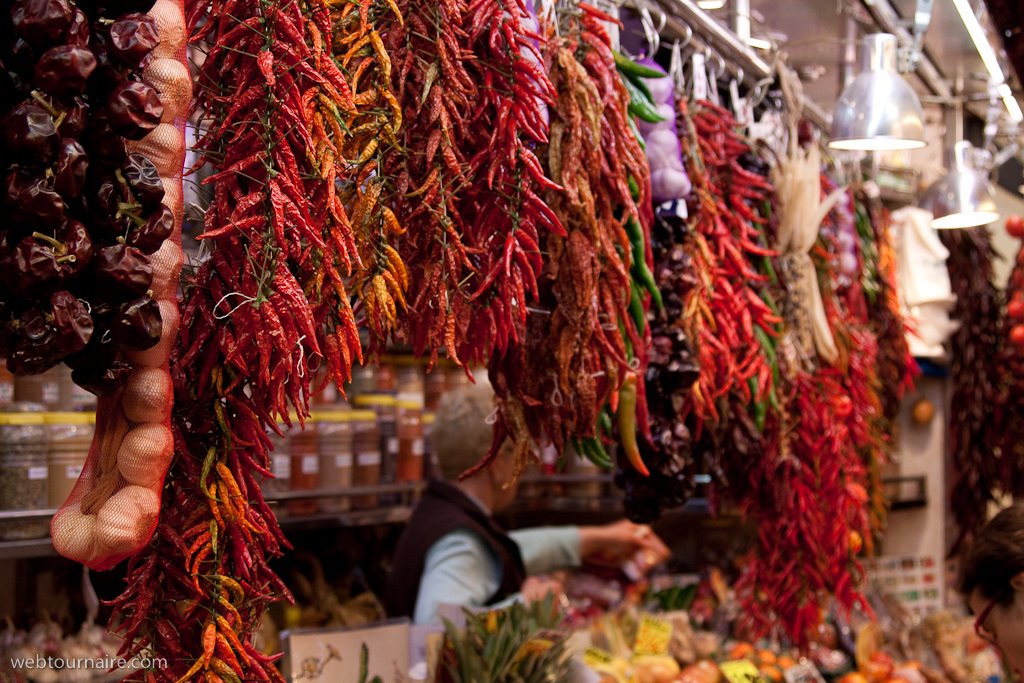 Barcelone - le marché St Joseph (la Boqueria)