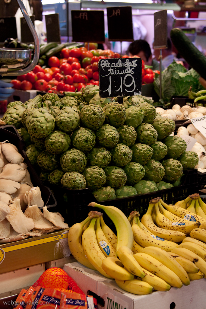 Barcelone - le marché St Joseph (la Boqueria)