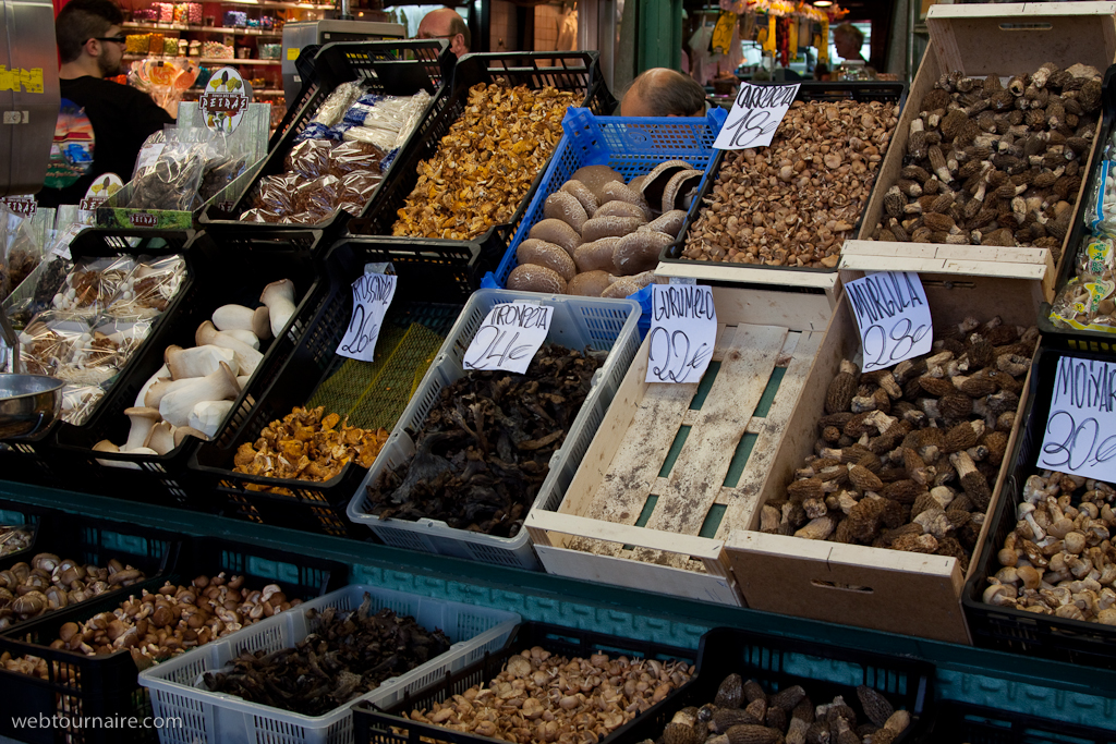 Barcelone - le marché St Joseph (la Boqueria)
