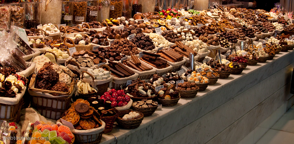 Barcelone - le marché St Joseph (la Boqueria)