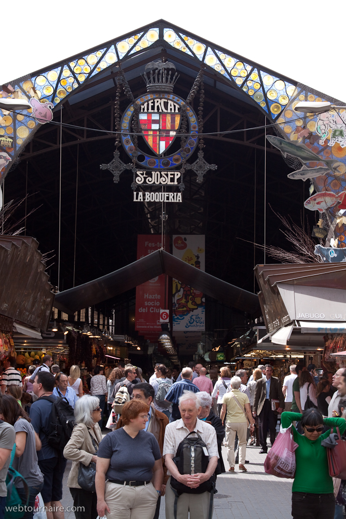 Barcelone - le marché St Joseph (la Boqueria)