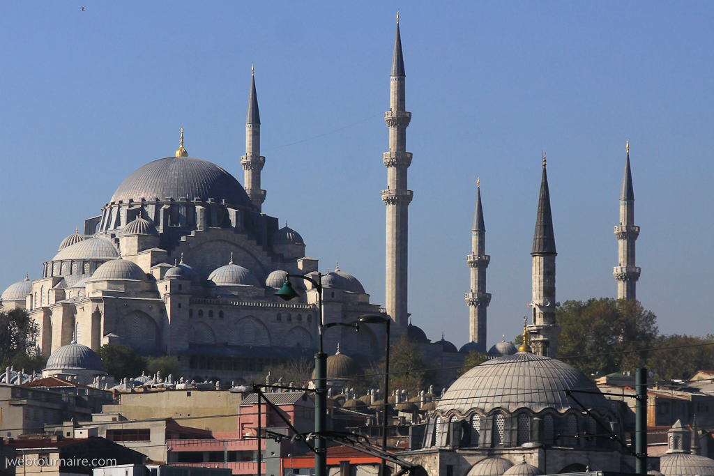 Istanbul - La mosquée de Soliman le Magnifique (Süleymaniye Camii)