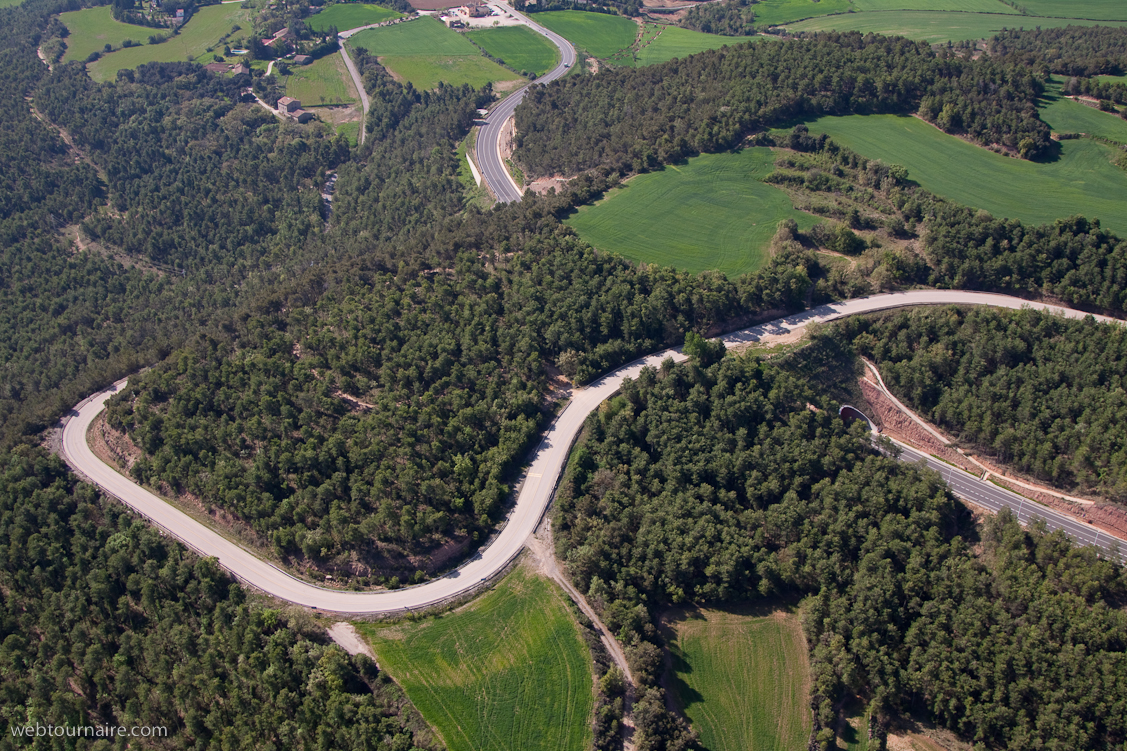 l'ancienne route de Cardona à Solsona