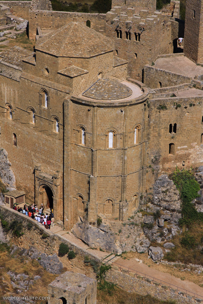 Le château de Loarre - l'église