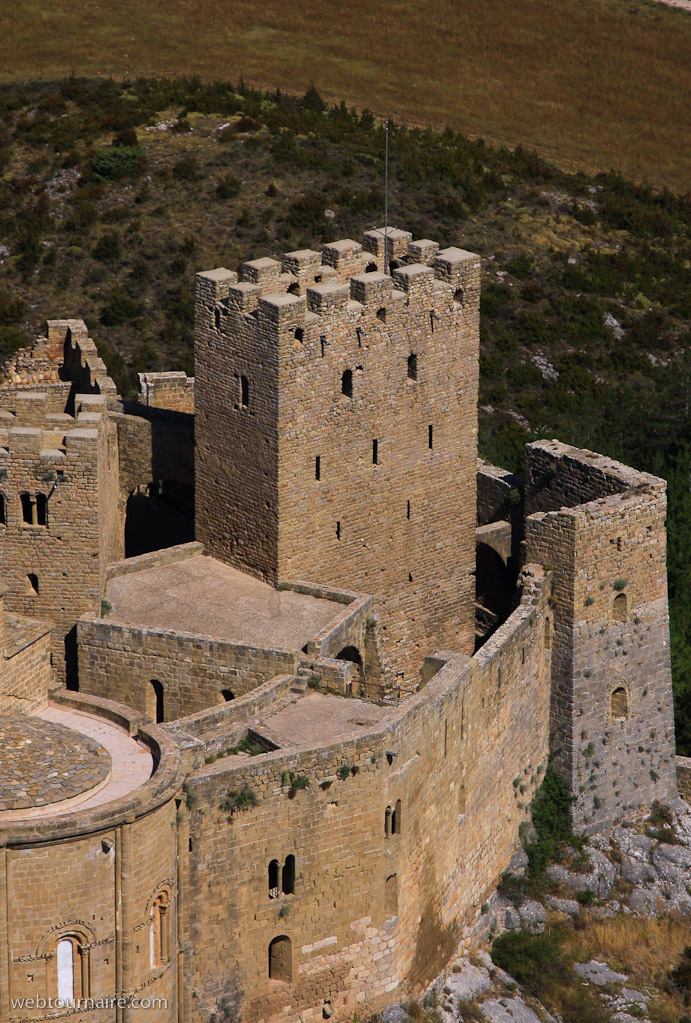 Le châeau de Loarre - le donjon