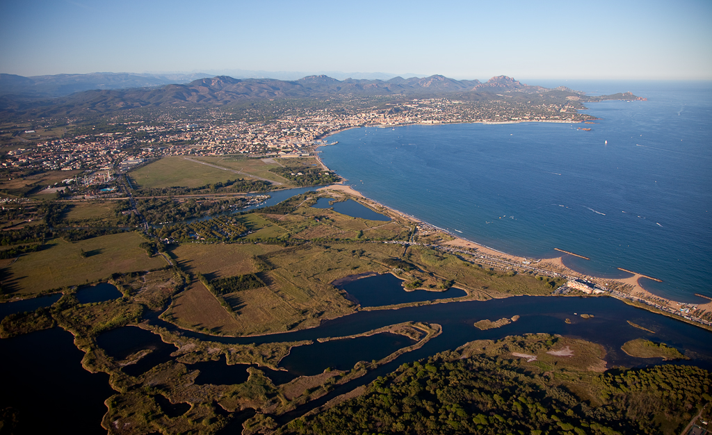 la baie de Saint Raphaël - Var - 83