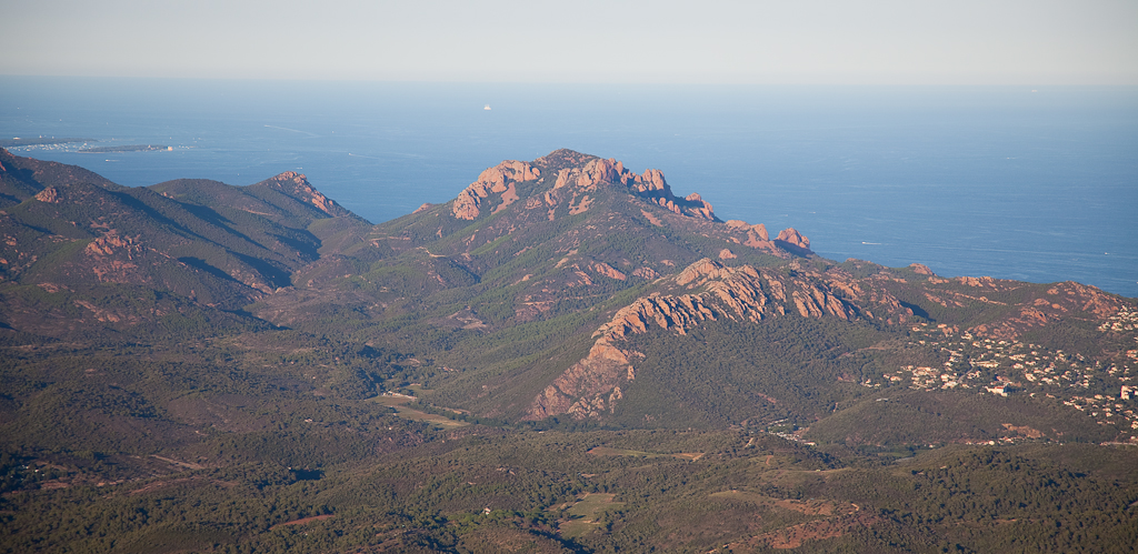le massif de l'estérel