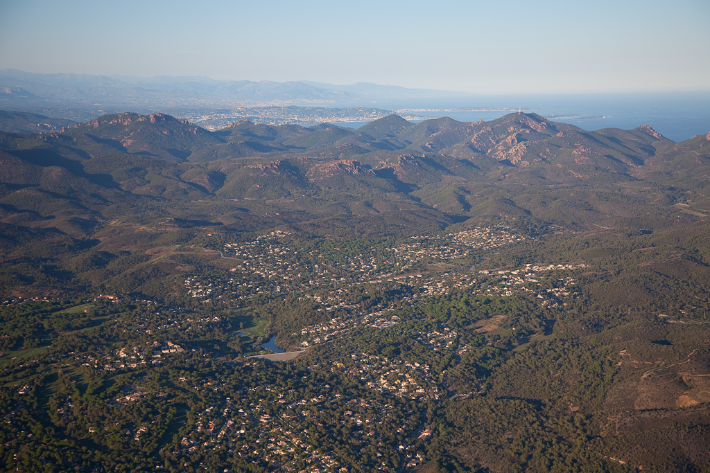 le massif de l'estérel