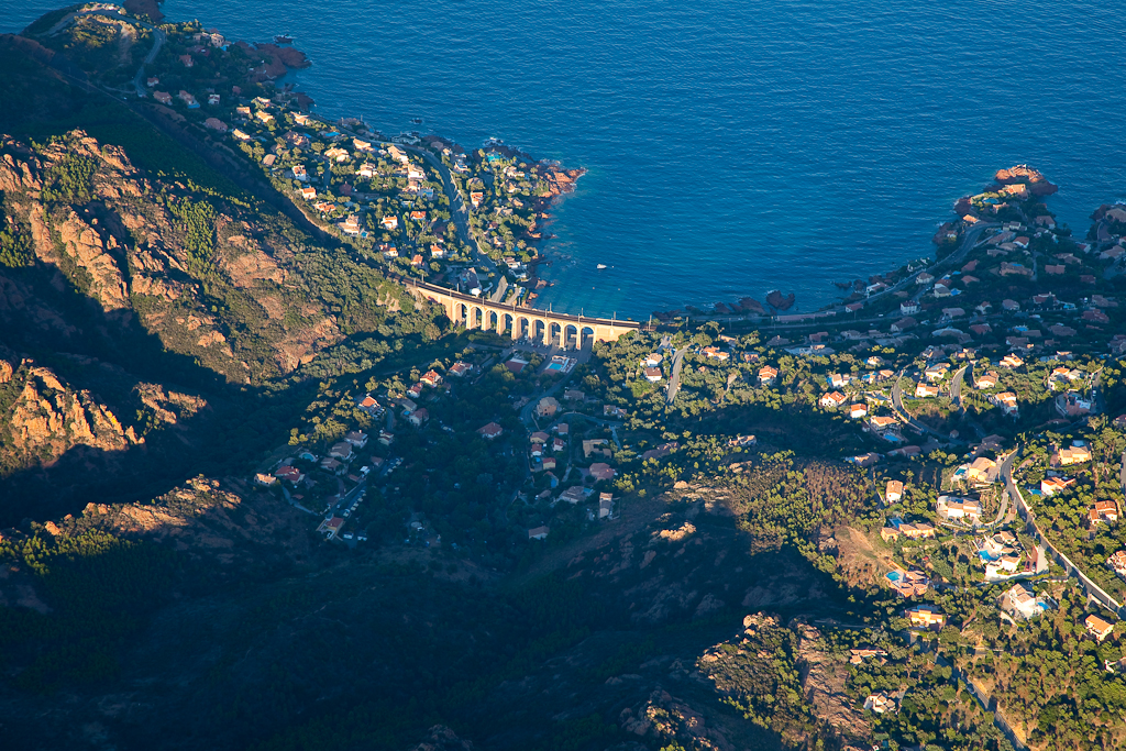 le pont de chemin de fer d'Anthéor