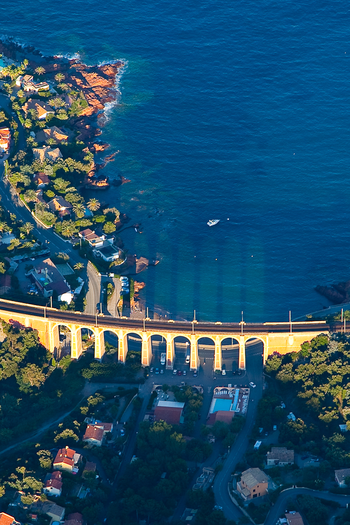 le pont de chemin de fer d'Anthéor